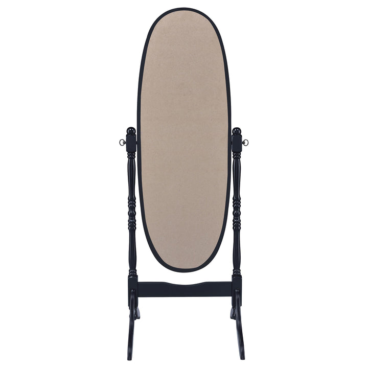 Coaster Furniture 950803 Foyet Wood Adjustable Full Length Cheval Mirror Black