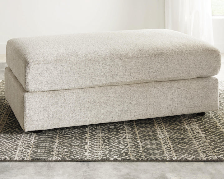 Soletren Oversized Ottoman - Beige (2)