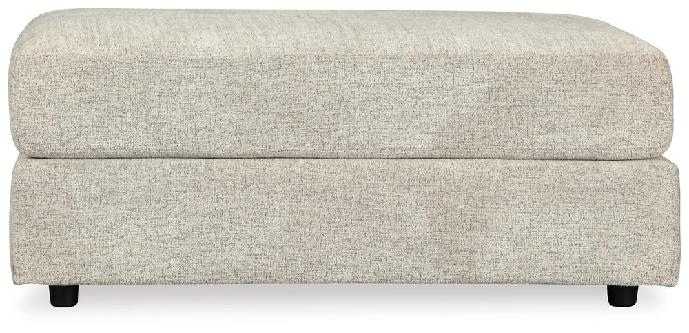 Soletren Loveseat, Oversized Chair and Ottoman - Stone (2)