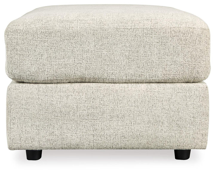 Soletren Loveseat, Oversized Chair and Ottoman - Stone (4)