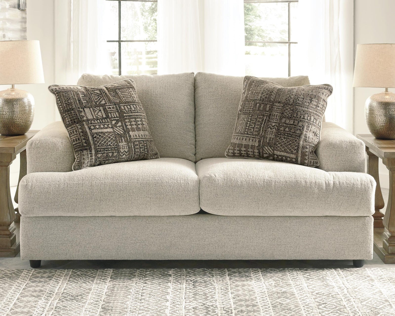 Soletren Loveseat - Beige (2)