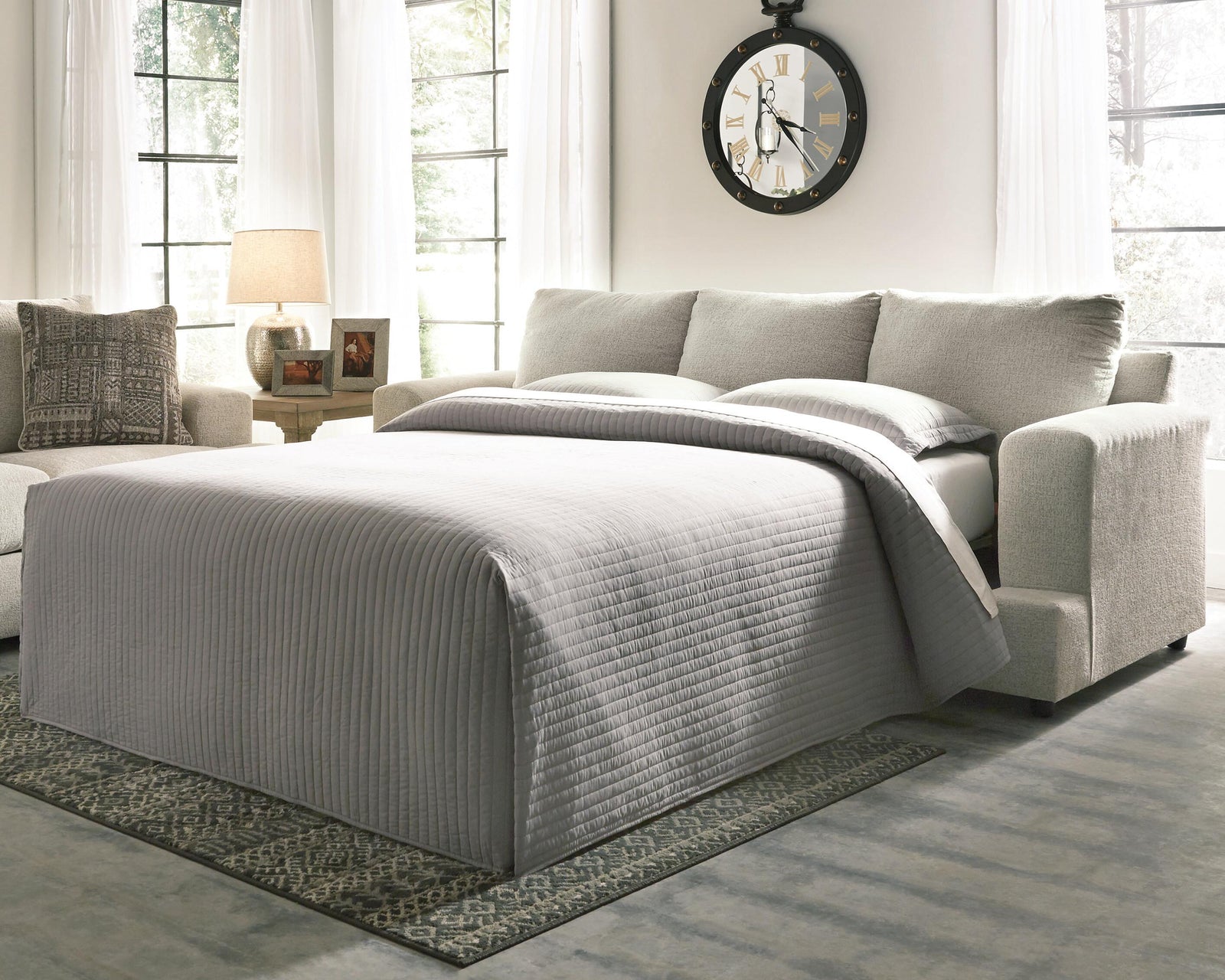 Soletren Queen Sofa Sleeper - Beige (2)