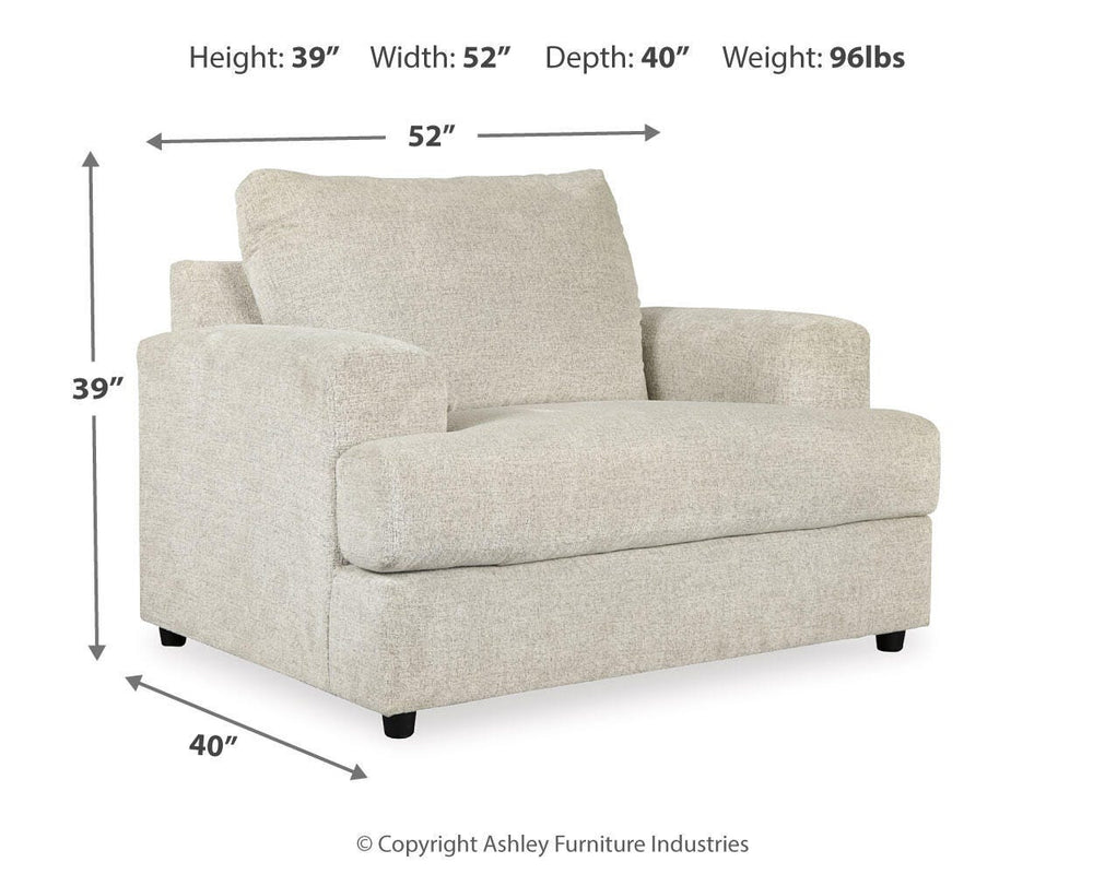 Soletren Oversized Chair - Beige (4)