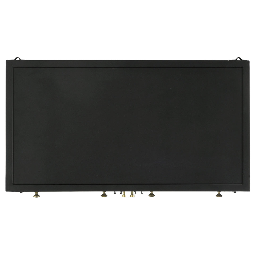 Coaster Furniture 951761 Sadler 2-drawer Metal Accent Storage Cabinet Matte Black