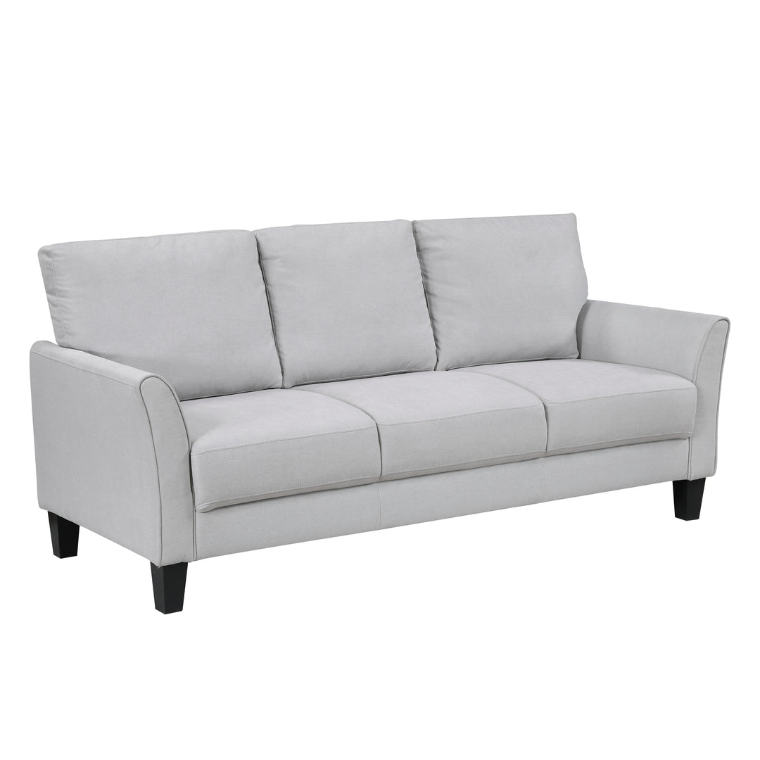Aliana Contemporary 79" Gray Sofa