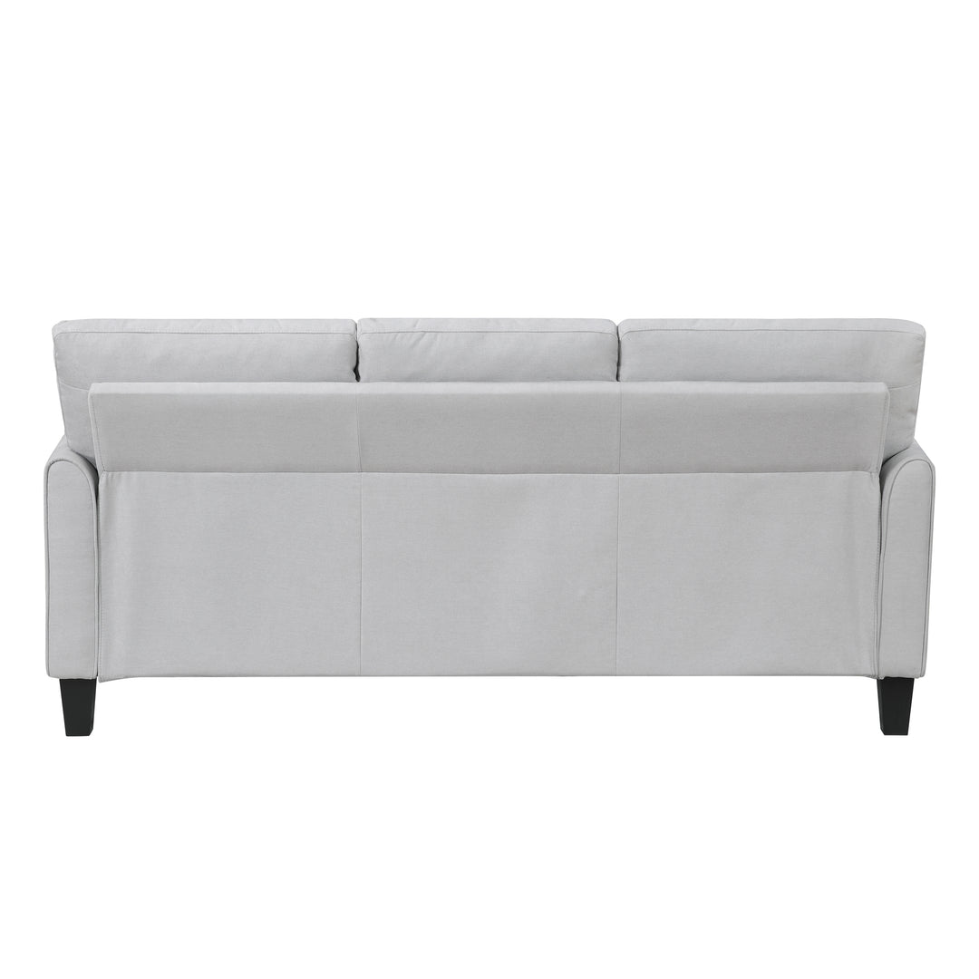 Aliana Contemporary 79" Gray Sofa