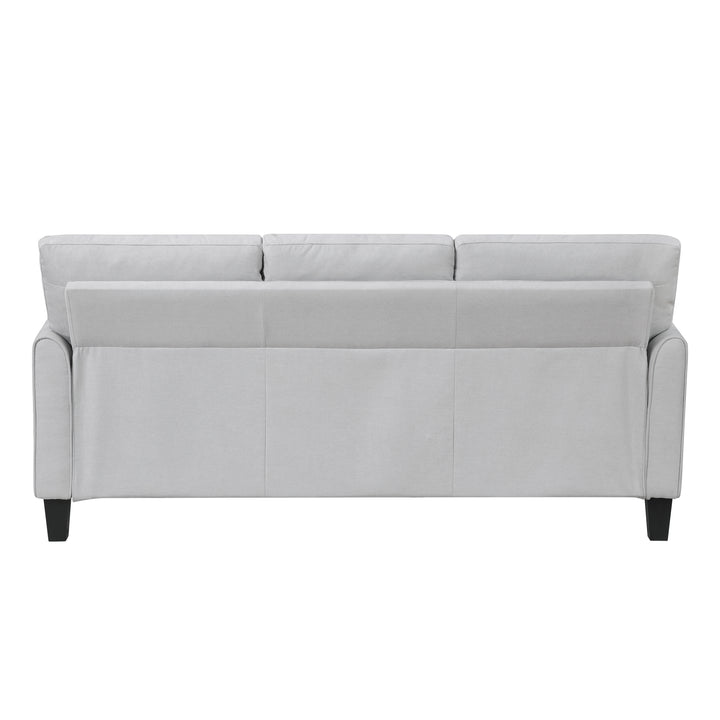 Aliana Contemporary 79" Gray Sofa