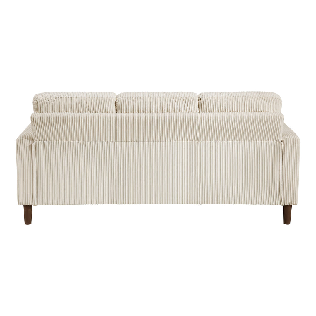Crandall 77" Beige Track Arm Sofa