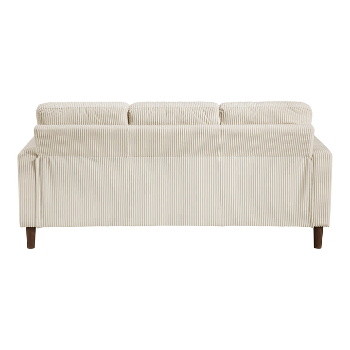 Crandall 77" Beige Track Arm Sofa