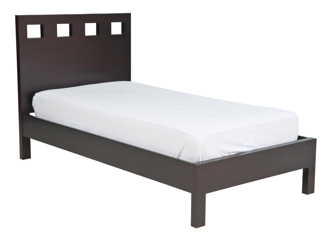 Modus Furniture Rv23F3 Riva Wood Platform Bed In Espresso