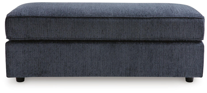 Albar Place Oversized Accent Ottoman - Blue (3)