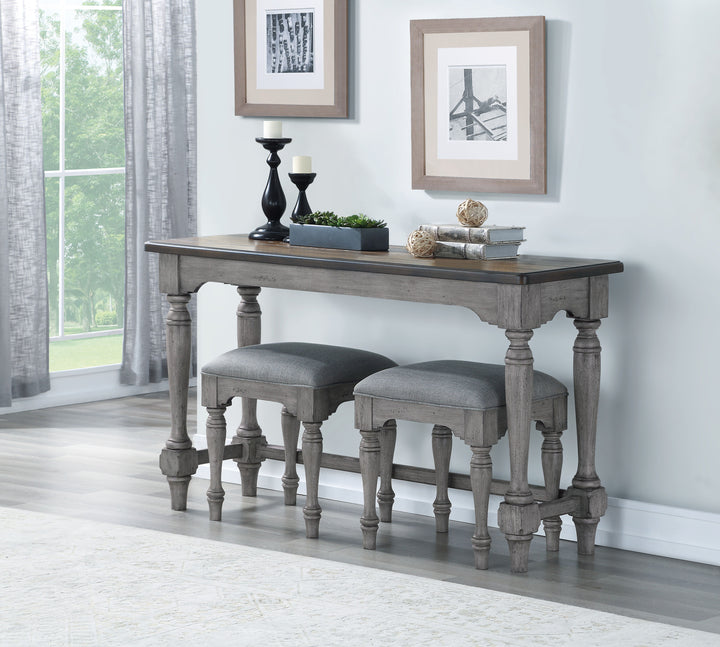 Plymouth  Sofa Table  Gray