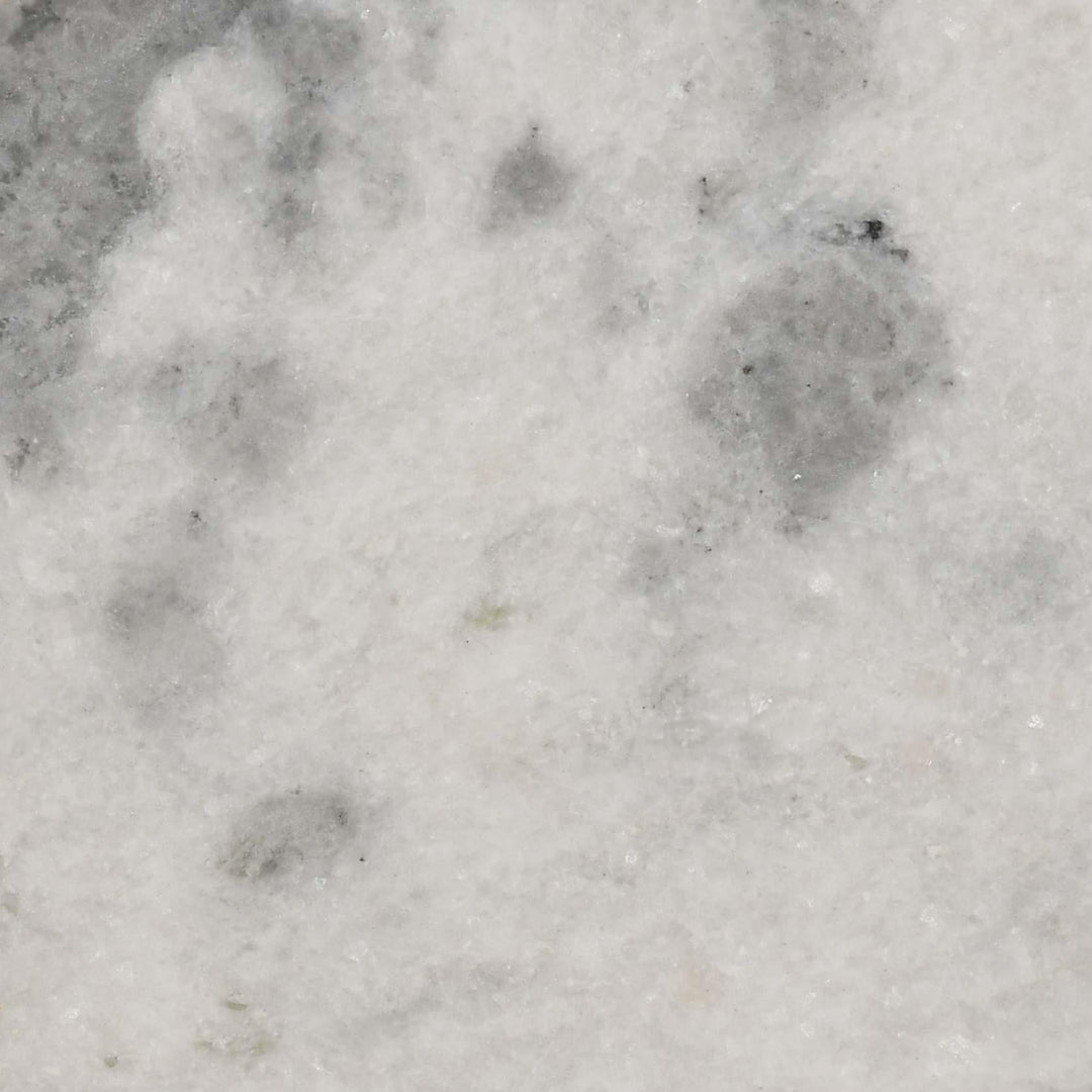 Coaster Furniture 959562 Malthe Round Marble Top Accent Side White and Antique Gold