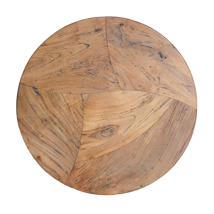 Noma Reclaimed Teak Side/End Table - Natural - view 7