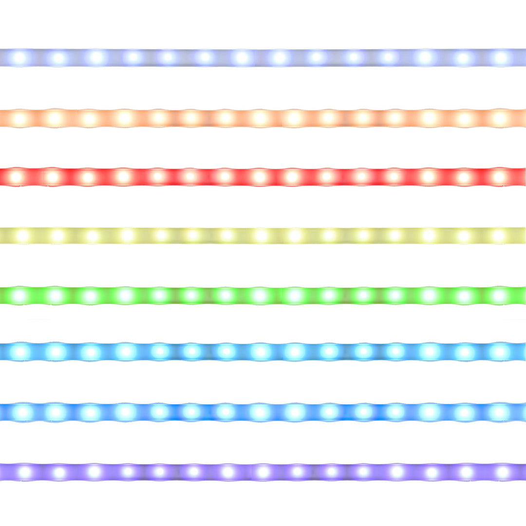 Coaster Furniture 960962 Windrose 28 x 67 Inch Tempered LED Standing Mirror Black