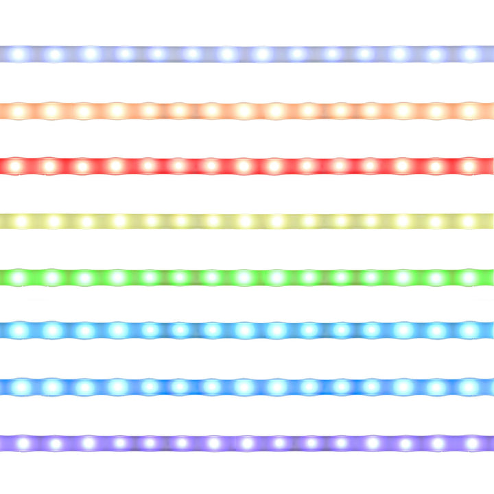 Coaster Furniture 960962 Windrose 28 x 67 Inch Tempered LED Standing Mirror Black