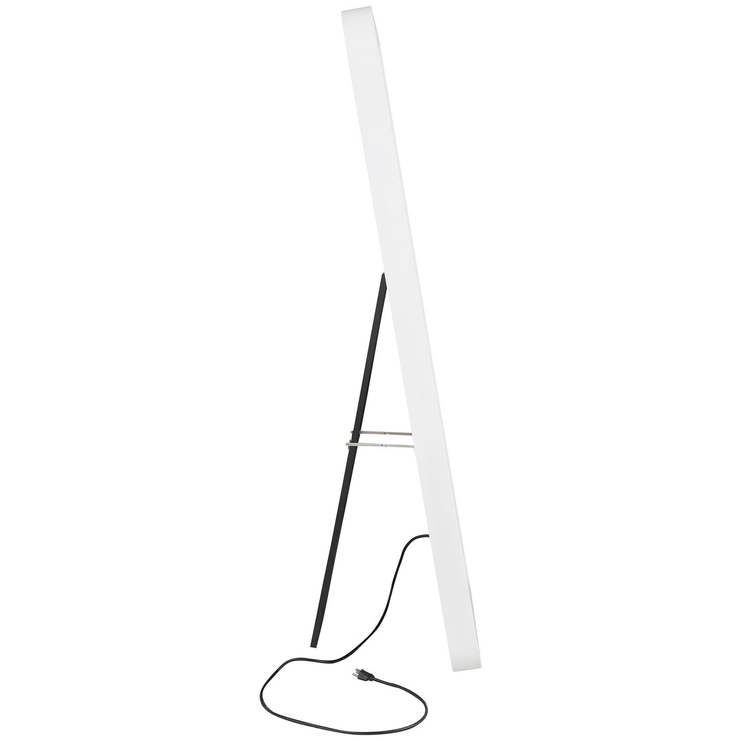 Coaster Furniture 961448 Glendora 32 x 71 Inch LED Standing Mirror BT Speakers Black