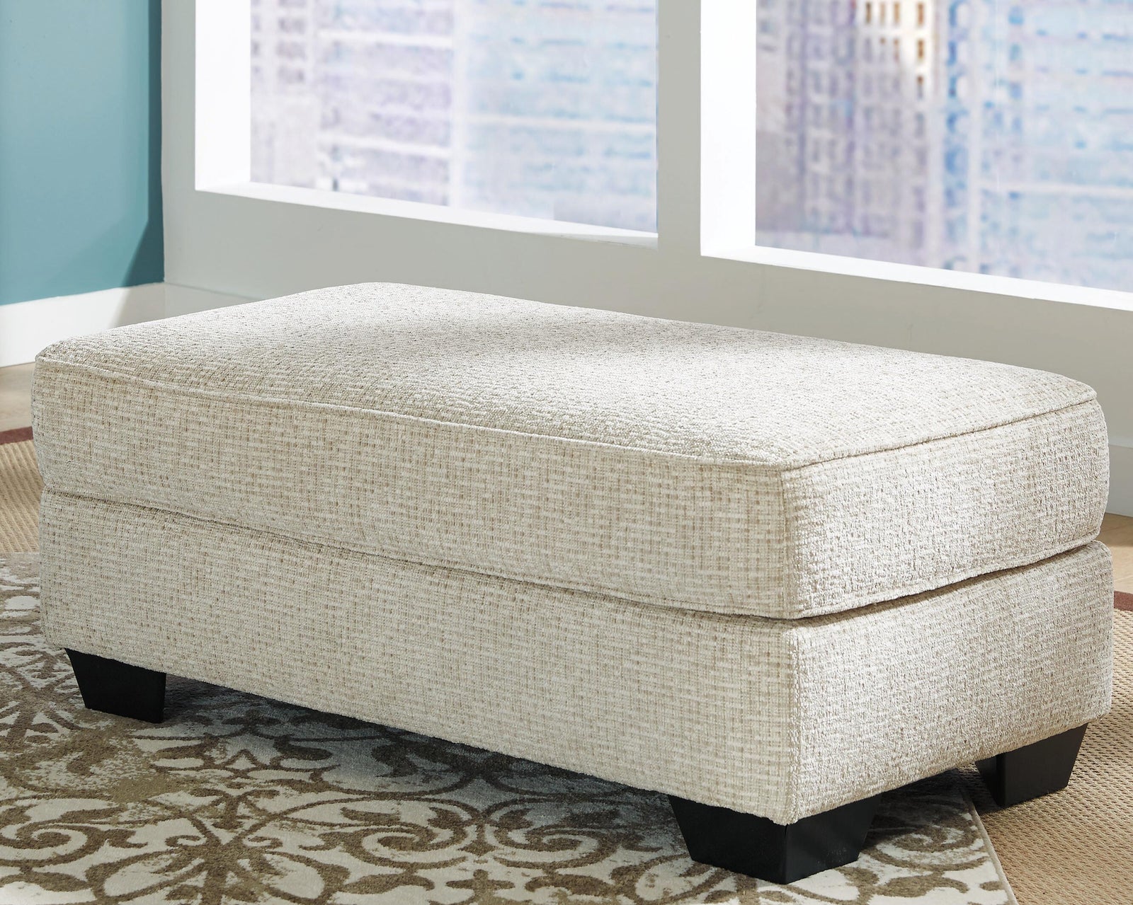 Monaghan Ottoman - Light Brown (2)