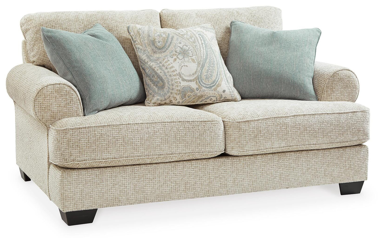 Monaghan Loveseat - Light Brown (1)