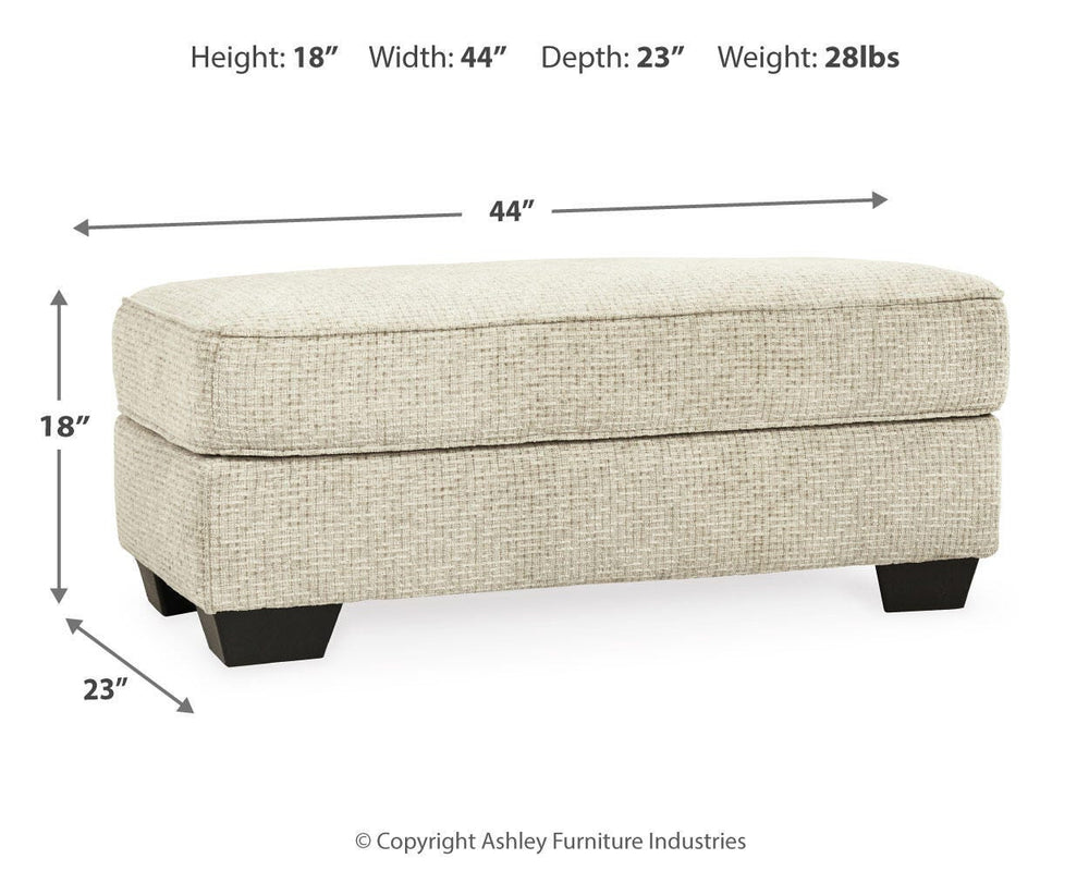 Monaghan Ottoman - Light Brown (4)