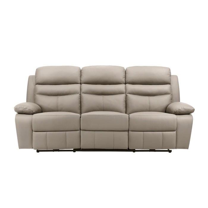 Hancock Power Double Reclining Sofa - Sand