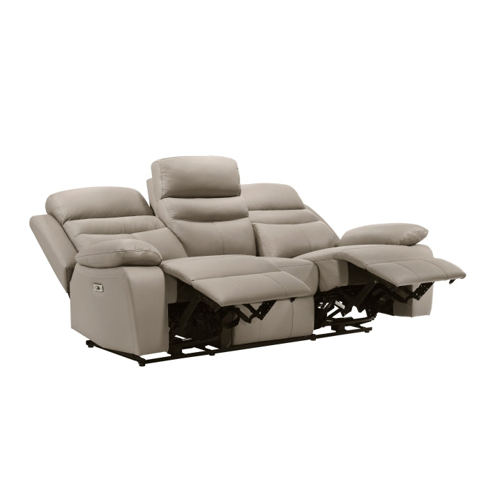 Hancock Power Double Reclining Sofa - Sand