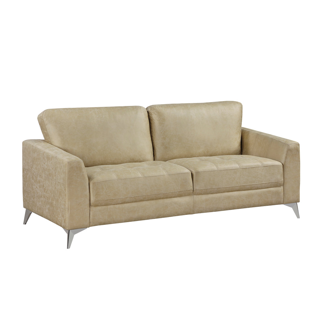 Cazon 77" Modern Sand Sofa