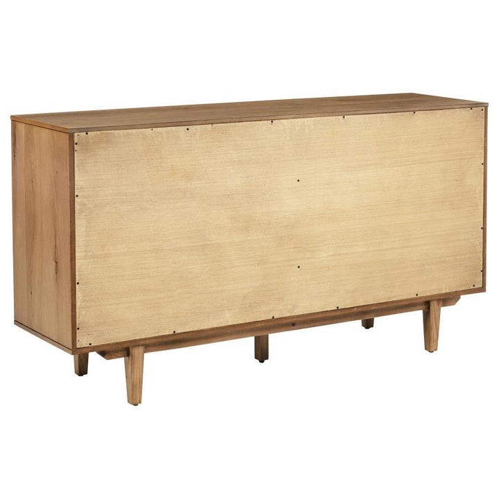 Middleton - 4-Door Sideboard Server With Dual Drawers - Natural