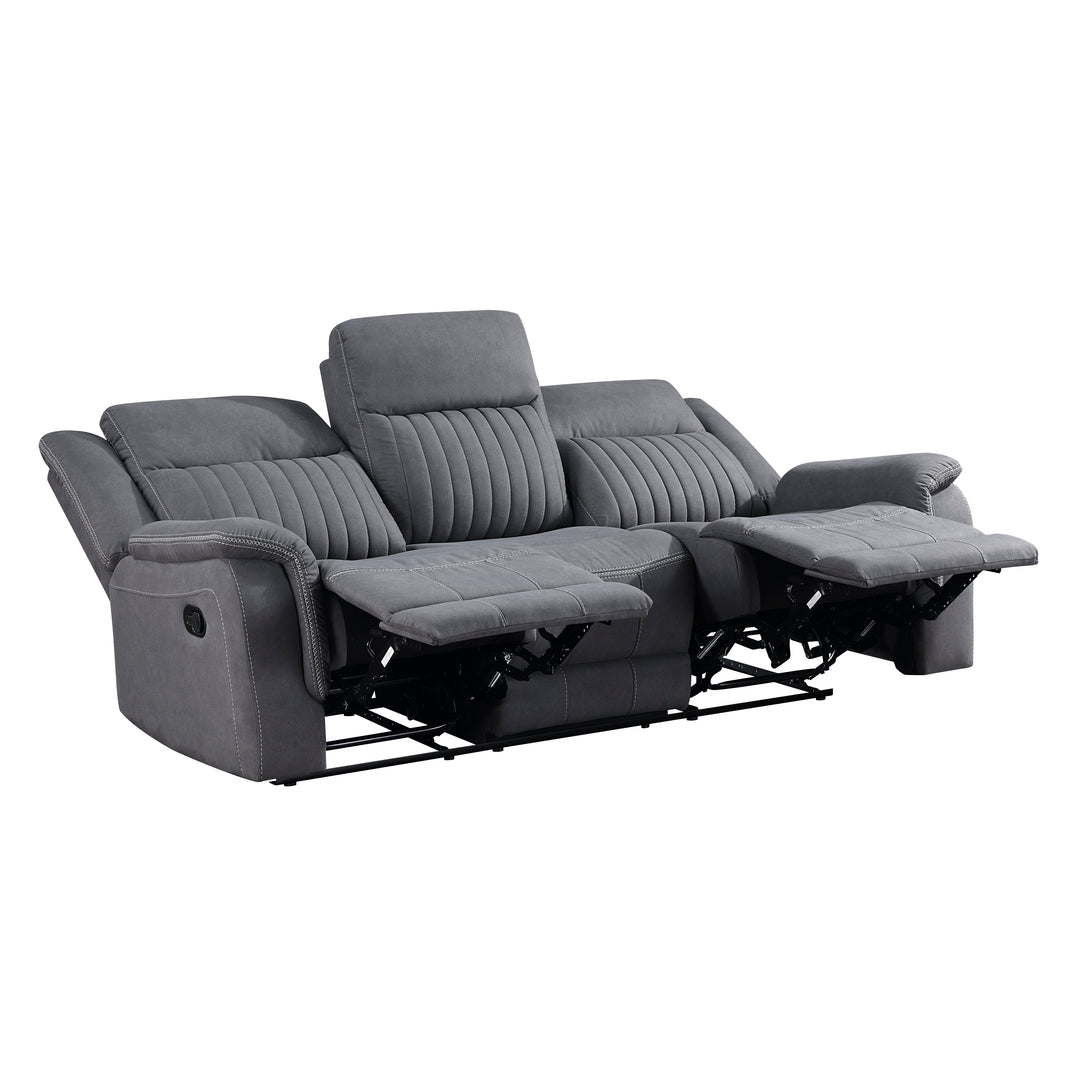 Dean Double Reclining Sofa & Loveseat with Center Console