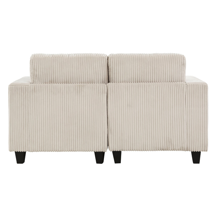 Homelegance Walterboro Loveseat with Storage, Storage Pouches and Charging Ports 9650BE-2*