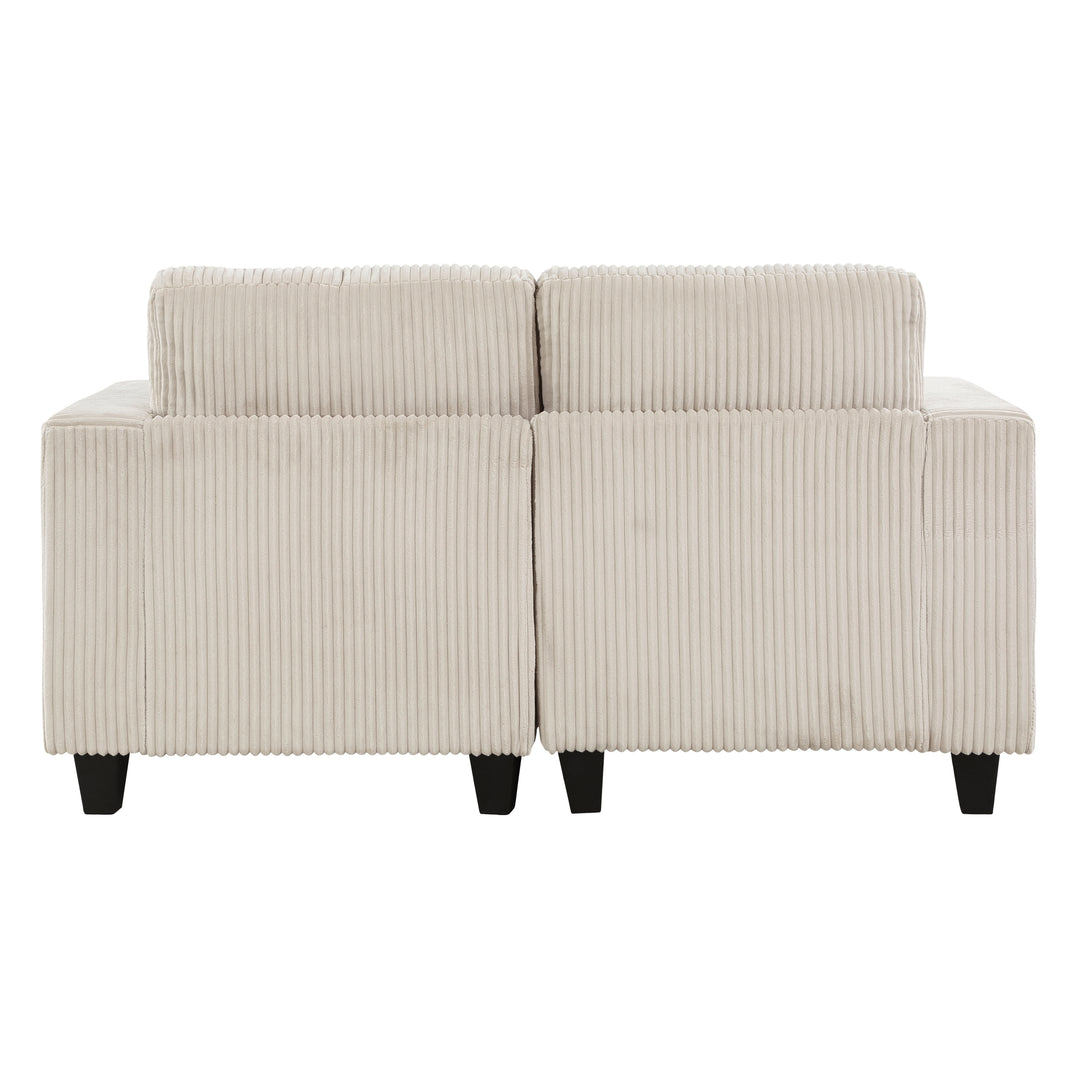 Homelegance Walterboro Loveseat with Storage, Storage Pouches and Charging Ports 9650BE-2*