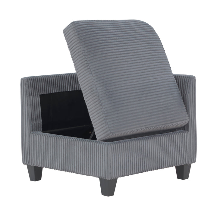 Homelegance Walterboro (8)8-Piece Sectional with Storage, Storage Pouches and Charging Ports 9650BE*8SC
