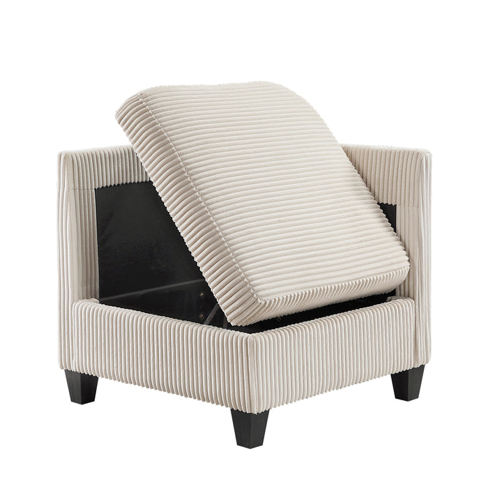 Homelegance Walterboro Corner Seat with Storage 9650NBE-CR