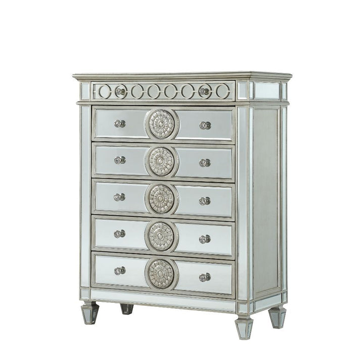 ACME Furniture Varian Chest Mirrored