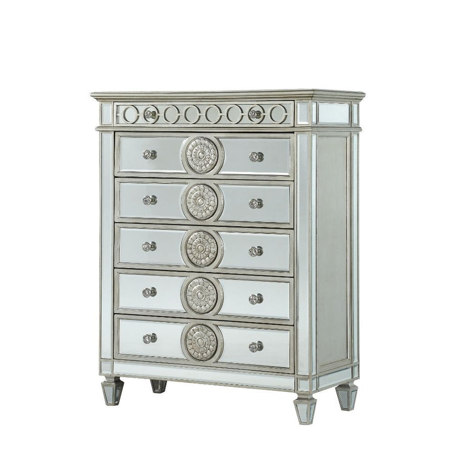 ACME Furniture Varian Chest Mirrored