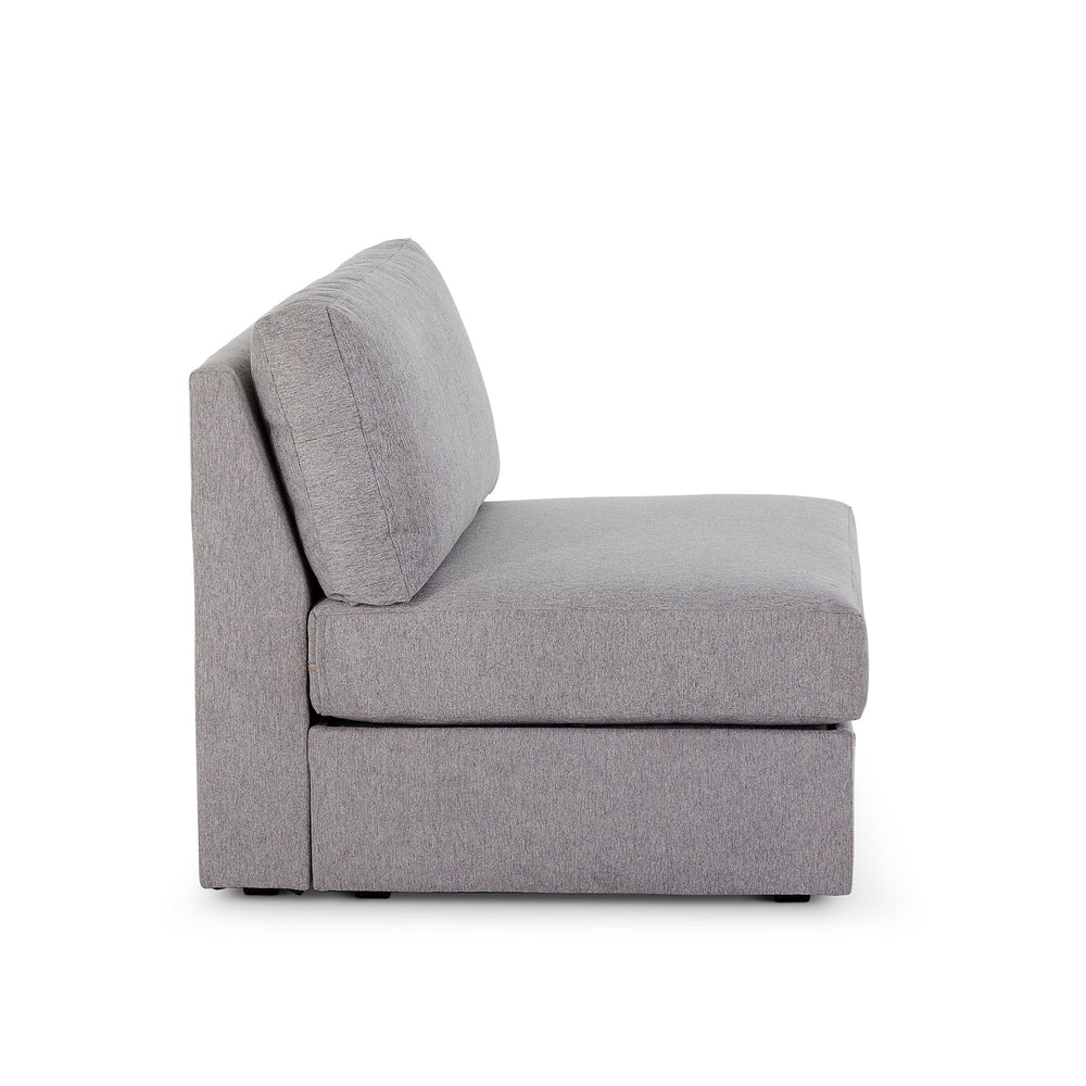Flex Armless Chair Pebble
