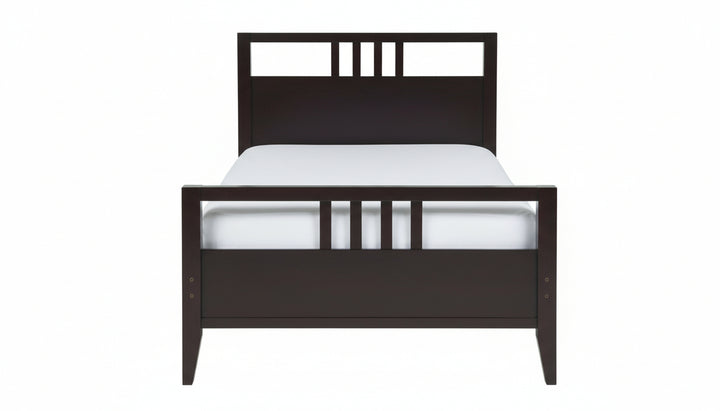 Modus Furniture Nv23F4 Nevis Wood Platform Bed In Espresso