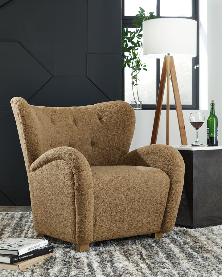Larbell - Accent Chair - Camel