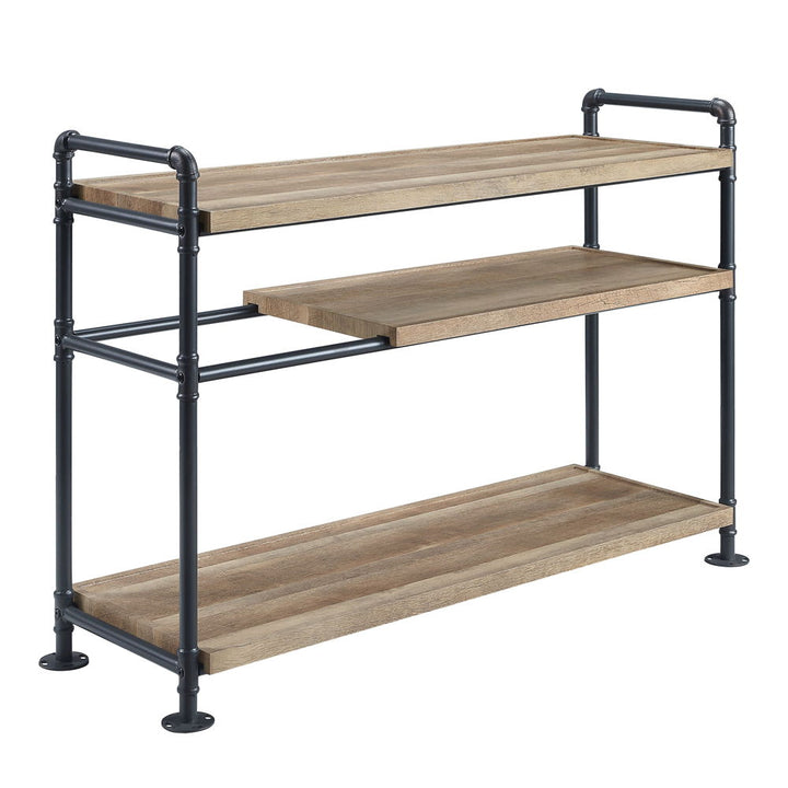 Brantley - 32" Bookshelf - Oak & Sandy Black