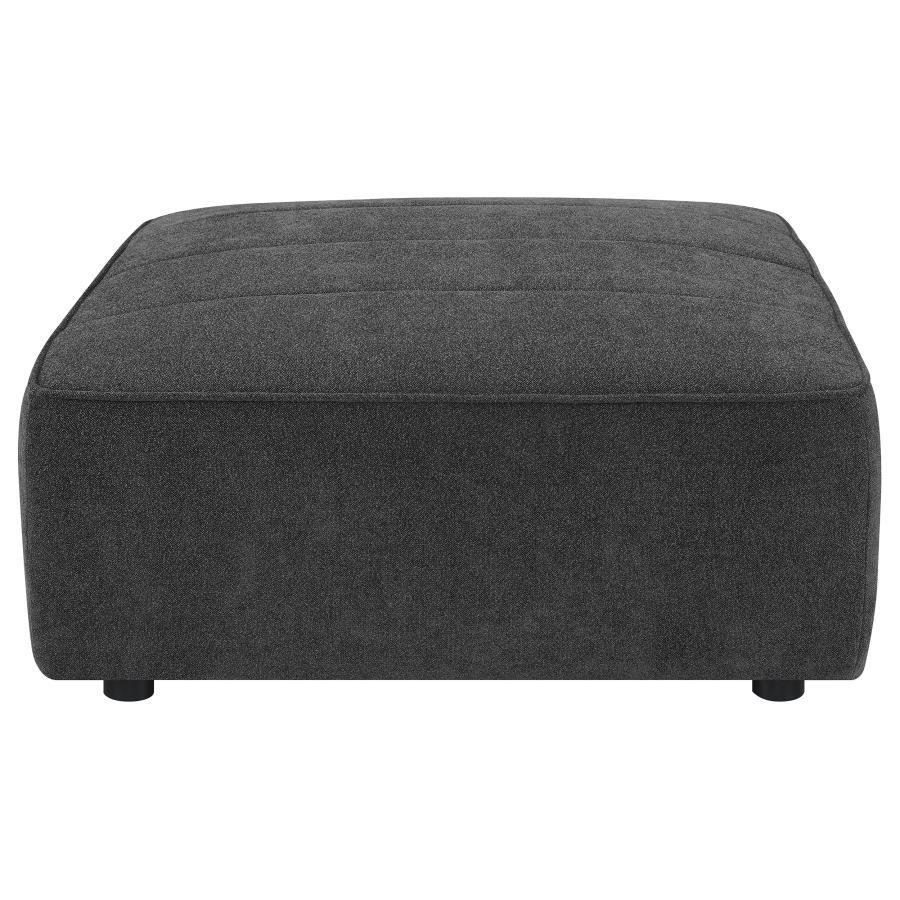 Sunny - 6 Piece Upholstered Modular Sectional Sofa - Charcoal