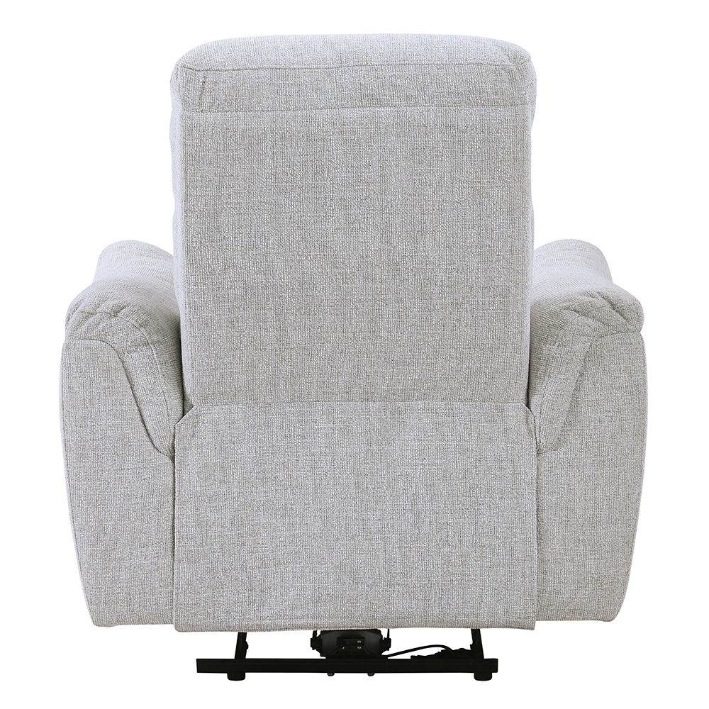 Eastre - Power Motion Recliner With USB Port - Beige Chenille