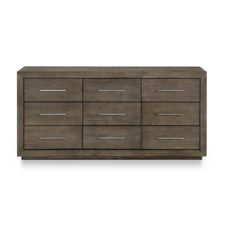 Modus Furniture 8D6482A Melbourne Nine Drawer Dresser In Dark Pine 2024
