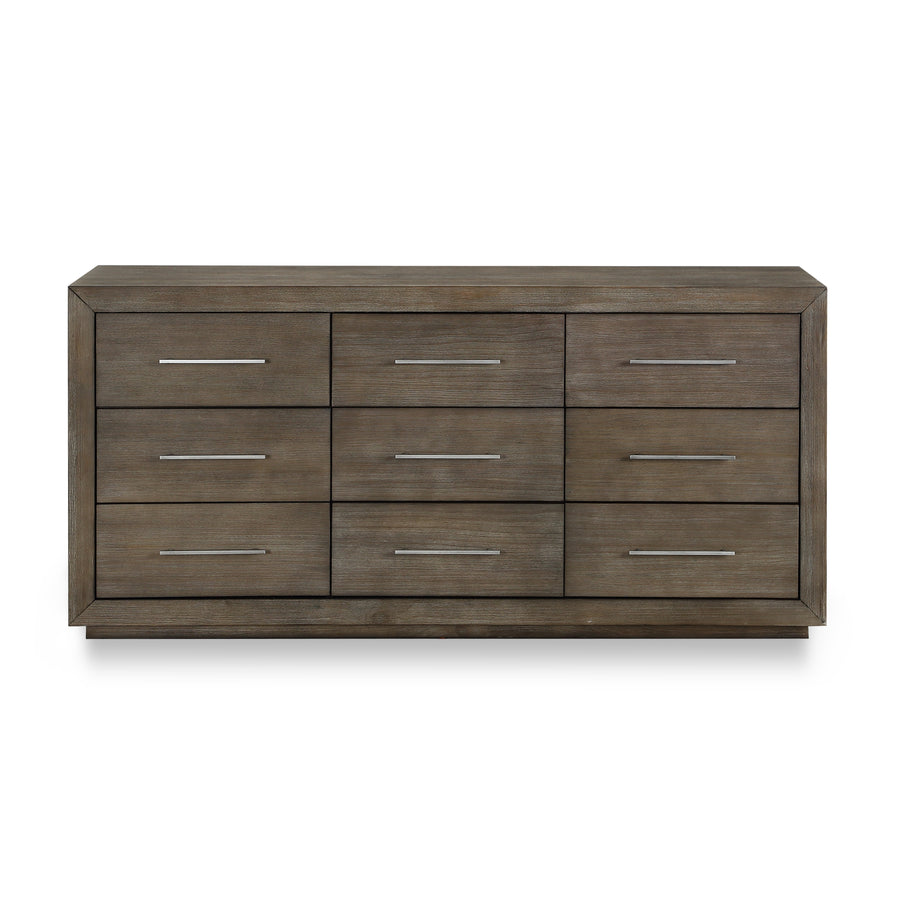 Modus Furniture 8D6482A Melbourne Nine Drawer Dresser In Dark Pine 2024