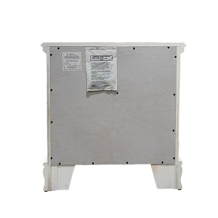 Flora - Nightstand - White