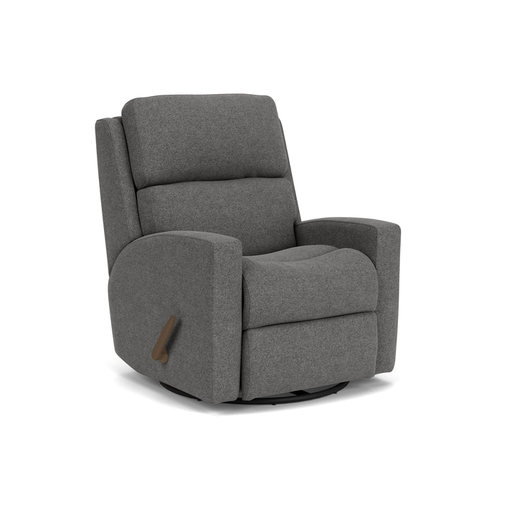 Catalina Swivel Gliding Recliner Dark Gray