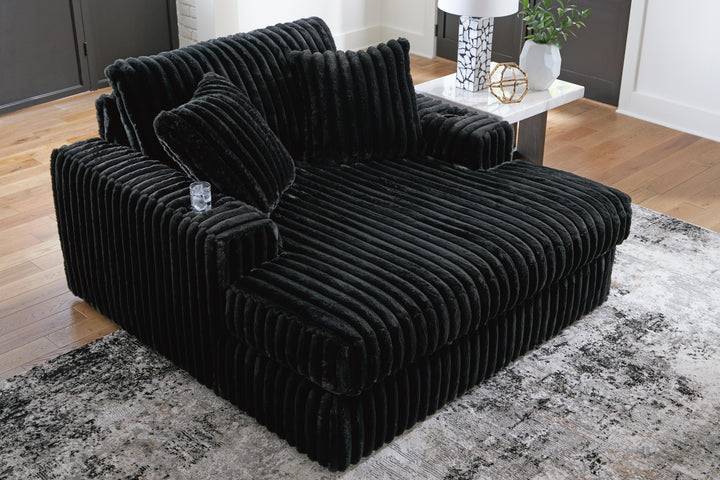 Midnight-Madness Oversized Chaise - Black (6)