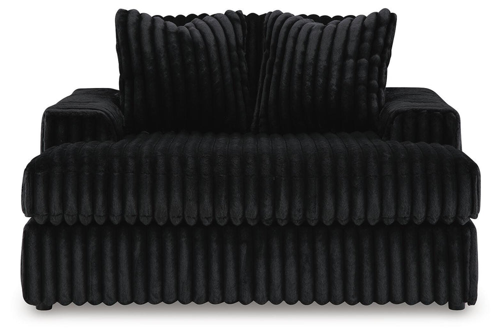 Midnight-Madness Oversized Chaise - Black (3)