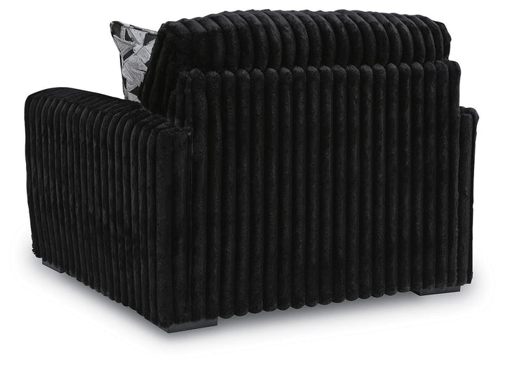 Midnight-Madness Oversized Chair - Black (4)