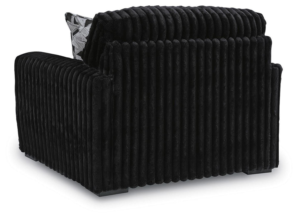 Midnight-Madness Oversized Chair - Black (4)
