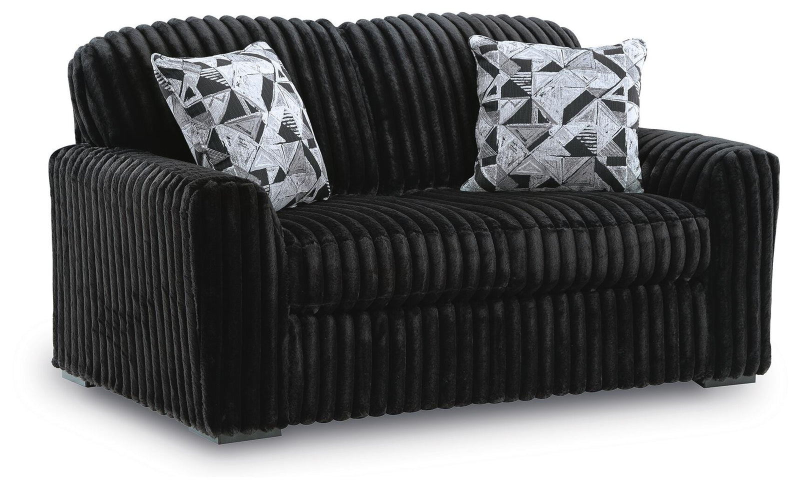 Midnight-Madness Loveseat - Black (1)